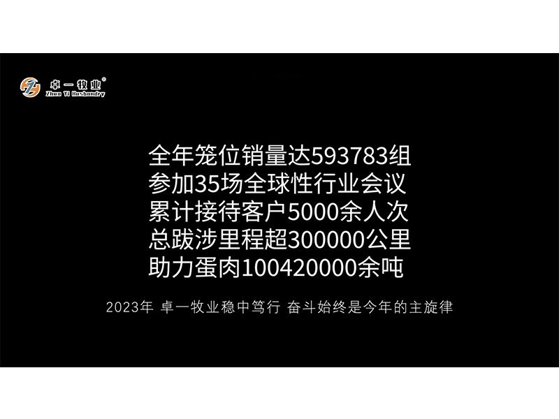 卓一牧業(yè) | 年歲開(kāi)啟，共赴新程